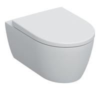 Geberit iCon conjunto taza de inodoro + tapa suspendido sin reborde blanco mate 501.663.JT.1