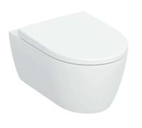 Geberit iCon - Inodoro suspendido con asiento SoftClose, TurboFlush, Rimfree, blanco 503.046.00.1