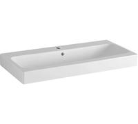 Geberit iCon lavabo 90x48.5 cm rectangular clásico-para mueble blanco brillante 124090000