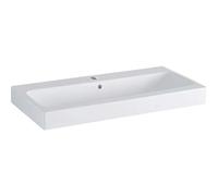 Geberit iCon lavabo 90x48.5 cm rectangular para mueble blanco mate 124090600