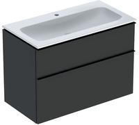 Geberit iCon lavabo con mueble 90 cm grafito 502.337.JK.1