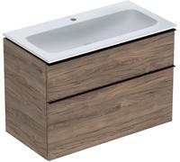 Geberit iCon lavabo con mueble 90 cm nogal 502.337.JR.1