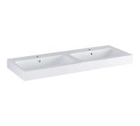 Geberit iCon lavabo doble 120x48,5cm blanco, 124120000, Color: Blanco