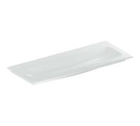 Geberit iCon lavabo para muebles, sin agujeros para grifería, sin rebosadero, 1200x480mm, 501.846.00.4, Color: blanco / KeraTect