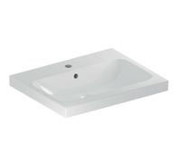 Geberit iCon lavabo 60x48 cm rectangular sobre encimera blanco brillante 501.847.00.1