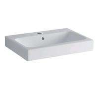 Geberit iCon lavabo 60x48 cm rectangular sobre encimera blanco brillante 124560600