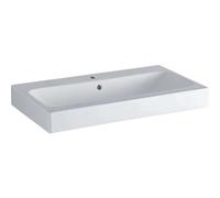 Geberit iCon lavabo 75x48 cm rectangular sobre encimera blanco brillante 124575600