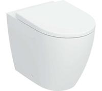 Geberit iCon - Inodoro de pie con asiento SoftClose, salida vario, TurboFlush, blanco mate 503.080.JT.1