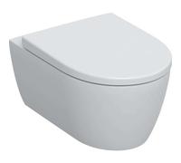 Geberit iCon conjunto taza de inodoro + tapa suspendido sin reborde blanco mate 501.663.JT.1