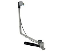 Geberit - Juego de desagüe y rebosadero para bañera con llenado, longitud 730 mm, kit de montaje, cromo 150.711.21.6