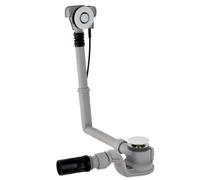 Geberit - Juego de desagüe y rebosadero para bañera, control PushControl, longitud 260 mm, cromo 150.750.21.6