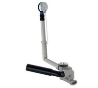 Geberit - Juego de desagüe y rebosadero para bañera, longitud 260 mm, cromo 150.017.00.6