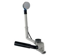 Geberit - Juego de desagüe y rebosadero para bañera, longitud 260 mm, kit de montaje, cromo 150.520.21.6