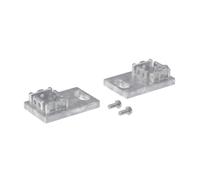 Geberit - Juego de placas de base Duofix, 2 piezas 244.125.00.1