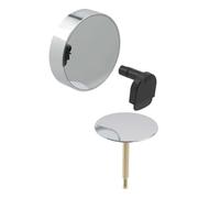 Geberit - Kit de montaje de conjunto de bañera, con control giratorio y suministro d52, cromo 150.481.21.1
