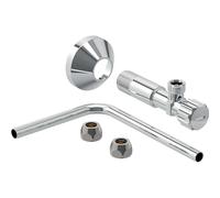 Geberit - Kit para conexión lateral de agua, cromo brillante 243.743.21.1
