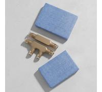 Geberit Mapress Te de cruce con caja de aislamiento, DN 15 / 15 / 15, dø 18 mm,