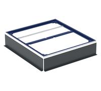 Geberit Marco de instalación Duofix para superficie de ducha, para siete pies, 110x100cm, 551.521.00.1