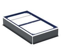 Geberit Marco de instalación Duofix para superficie de ducha, para siete pies, 140x80cm, 551.507.00.1