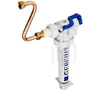 Geberit - Mecanismo De Alimentación Geberit Serie 380, Conexión Al Suministro De A Gua Lateral, 3/8", Unión De Latón (240.705.00.1)