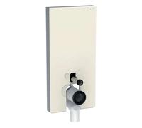 Geberit Monolith - Módulo sanitario para inodoro de pie, 101 cm, suministro inferior, gris arena 131.002.JL.5
