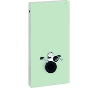 Geberit Monolith - Módulo sanitario para inodoro suspendido, 101 cm, suministro de agua inferior, verde menta 131.021.SL.5
