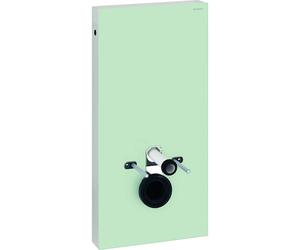 Geberit Monolith - Módulo sanitario para inodoro suspendido, 101 cm, suministro de agua inferior, verde menta 131.021.SL.5