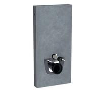 Geberit Monolith - Módulo sanitario para inodoro suspendido, 101 cm, suministro inferior, aspecto de pizarra 131.021.00.5