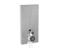 Geberit Monolith Plus - Módulo sanitario para inodoro independiente, 101 cm, suministro de agua inferior, aspecto hormigón 131.202.JV.7