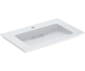 Geberit One CleanDrain lavabo 90x48 cm rectangular para mueble blanco brillante 505.006.00.1