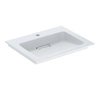 Geberit One lavabo 60x48 cm rectangular para mueble blanco brillante 505.002.00.1