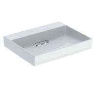 Geberit One lavabo 60x48 cm rectangular para mueble blanco brillante 505.033.00.1
