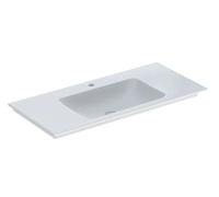 Geberit One lavabo 105x48 cm rectangular para mueble blanco brillante 505.010.01.4