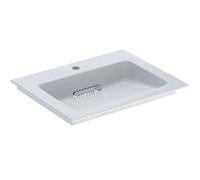 Geberit One lavabo 60x48 cm rectangular para mueble blanco brillante 505.002.00.1