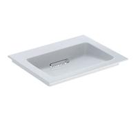 Geberit One lavabo 60x48 cm rectangular para mueble blanco brillante 505.001.00.1