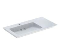 Geberit One lavabo 90x48 cm rectangular para mueble blanco brillante 505.007.00.1