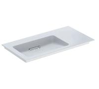 Geberit One lavabo 90x48 cm rectangular para mueble blanco brillante 505.008.00.1