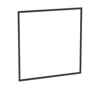 Geberit ONE - Marco de cubierta 1050x930 mm, para armario con espejo empotrado Geberit ONE, negro mate 505.844.00.3