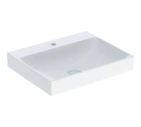 Geberit One lavabo 60x48 cm rectangular para mueble blanco brillante 505.020.01.1