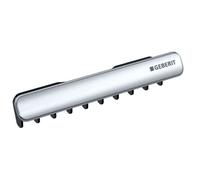 Geberit ONE - Tapa de desagüe de lavabos con desagüe horizontal, inserto en forma de peine, blanco alpino 245.451.11.1