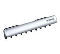 Geberit ONE - Tapa de desagüe de lavabos con desagüe horizontal, inserto en forma de peine, brillante cromo 505.082.21.1