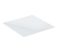 Geberit ONE tapa para armario lateral y elemento lateral, cristal, 45x0,6x46,5cm, 505082001, Color: blanco/vidrio - CM