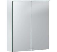 Geberit Option - Armario con espejo con iluminación, 60x68x18 cm, blanco 500.273.00.1