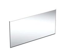 Geberit Option Plus Square Espejo iluminado, iluminación directa e indirecta, anchura 135 cm, 502.786.14.1, Color: negro mate / aluminio anodizado