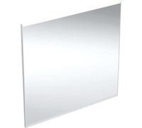 Geberit Option Plus Square Espejo iluminado, iluminación directa e indirecta, anchura 75 cm, 502.782.00.1, Color: Aluminio anodizado