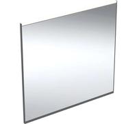 Geberit Option Plus Square espejo 75x70 cm rectangular con iluminación con lámina calefactora 502.782.14.1