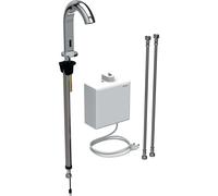 Geberit Piave - Grifo electrónico termostático para lavabo, alimentación por red, cromo 116.167.21.1