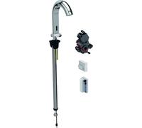 Geberit Piave - Grifo empotrado electrónico de lavabo, con mezclador, alimentación de generador, cromo 116.185.21.1