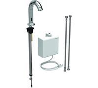 Geberit Piave - Grifo empotrado electrónico de lavabo, con mezclador, alimentación de red, cromo 116.162.21.1