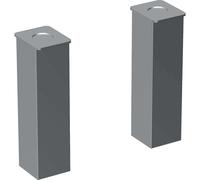 Geberit - Pies para mueble, 2 uds, cromo 500550000